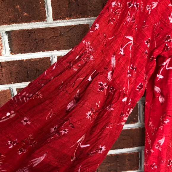 Universal Thread. Red/white peasant top.Size XXL - Picture 3 of 8